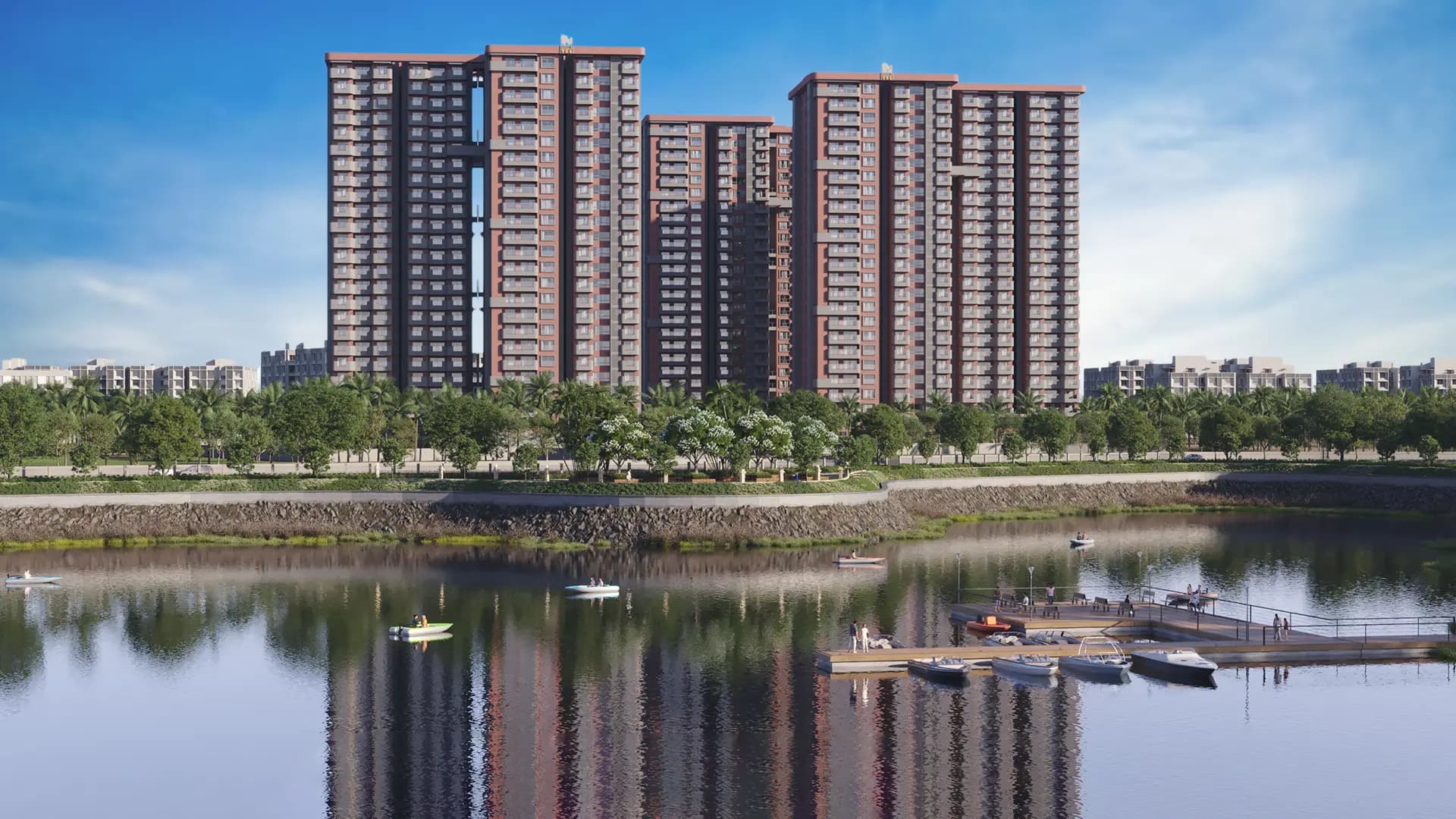 Exclusive Lake View Units