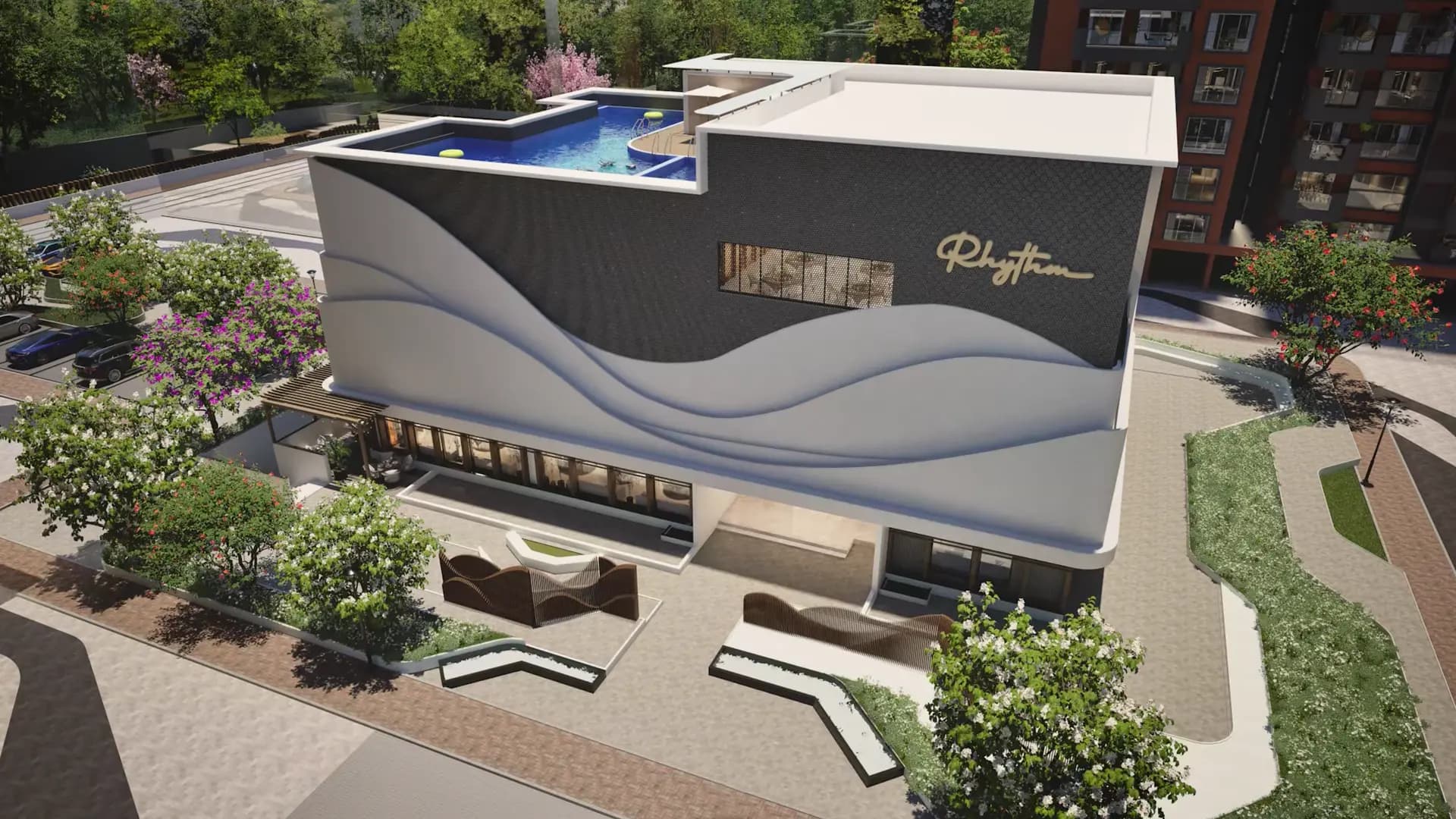 Dual Clubhouse — 70,000 Sq Ft