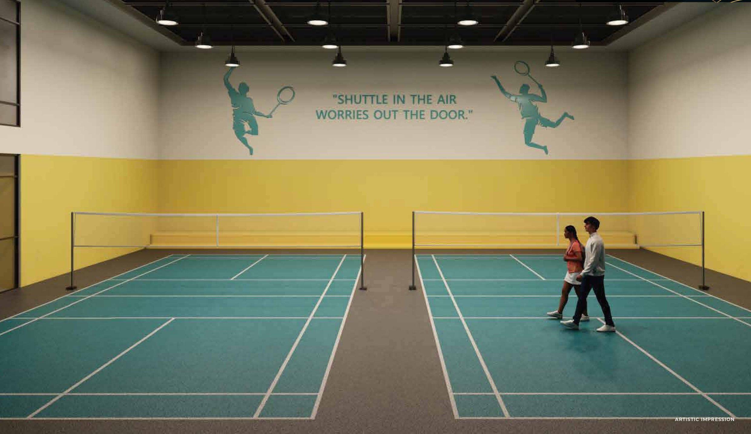 Badminton Area